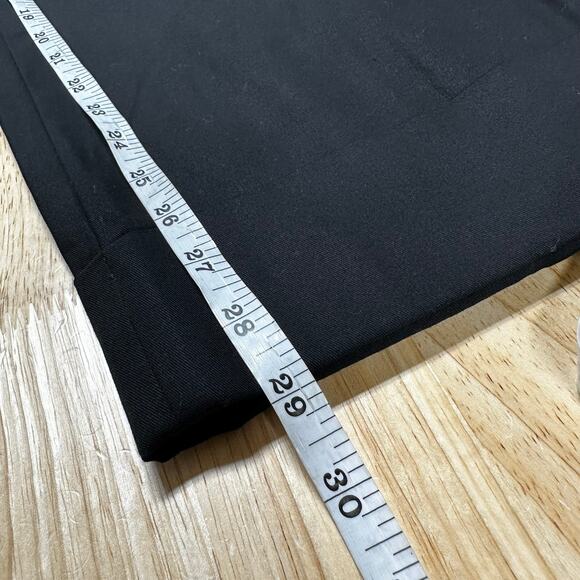 Dries Van Noten NWT Pakora Cotton Pants Cuffed Hem Wide Leg Sz 44 US 8-10 Black - Picture 11 of 11